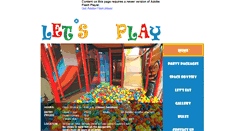 Desktop Screenshot of letsplay.net.au